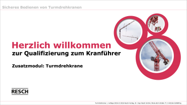 Zusatzmodul: Turmdrehkrane
